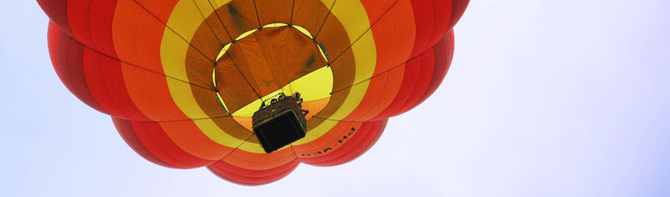 Varen in een luchtballon